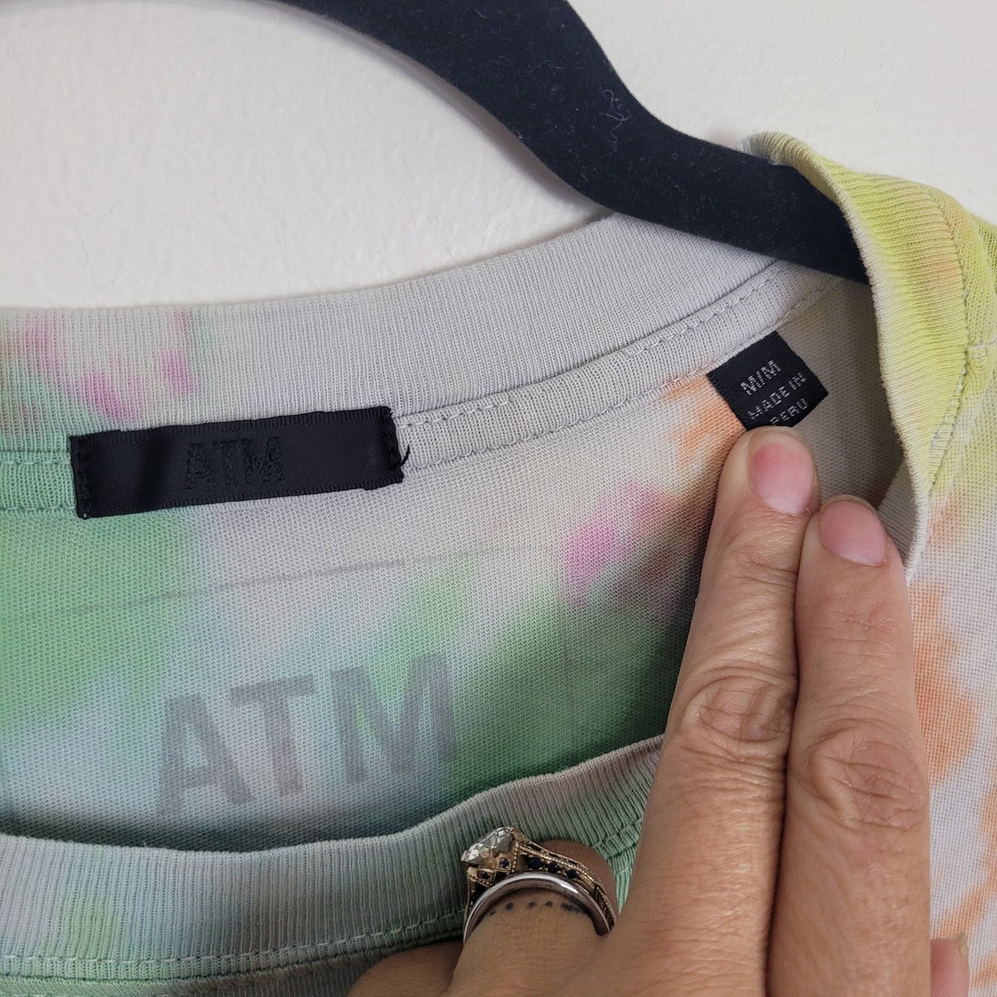 ATM Anthony Thomas Melillo Women’s M Tie Dye Sleeveless Maxi Dress GUC/Fair