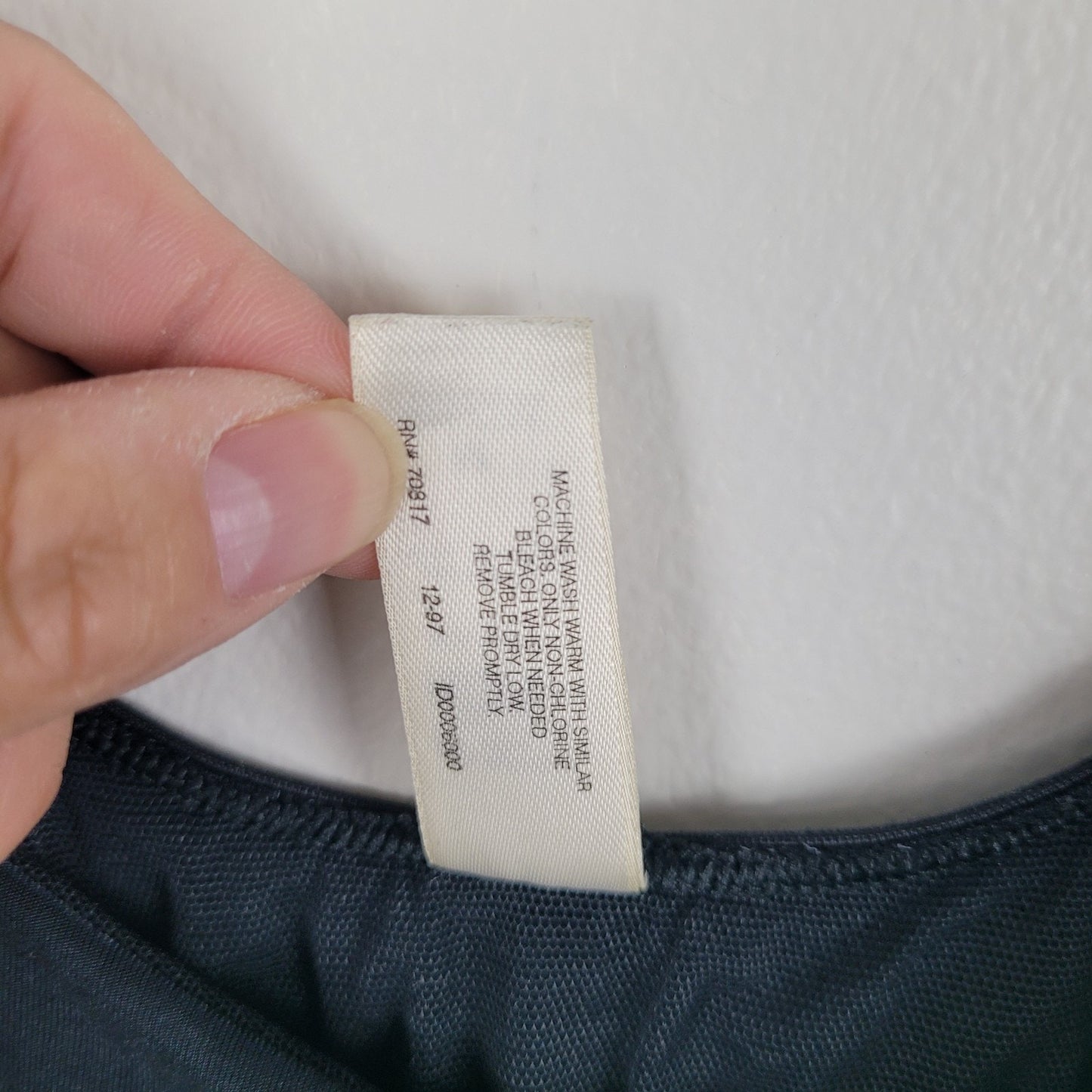 90s Victoria’s Secret Slip Dress Black Spaghetti Strap Minimalist Nightgown Y2K