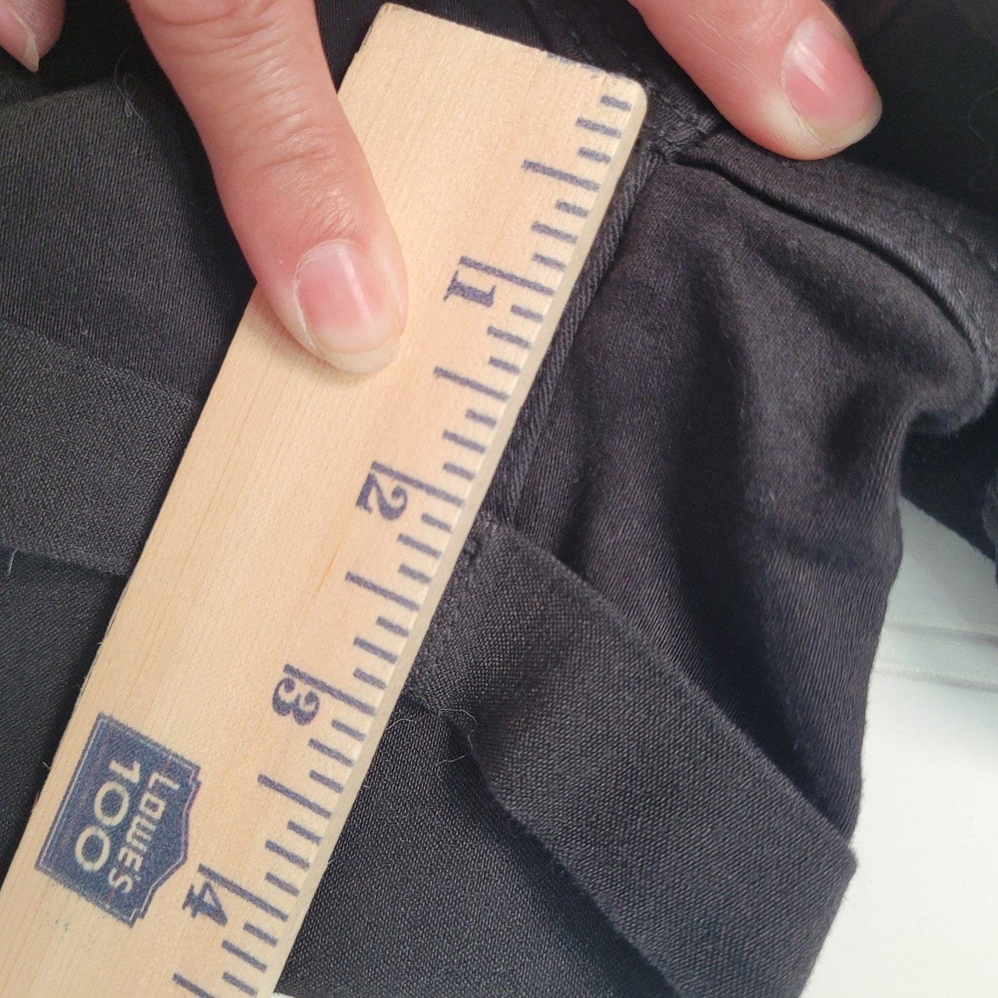 Wax Jeans Womens S High Rise Black Denim Shorts Cuffed Stretch 3 Button Y2K