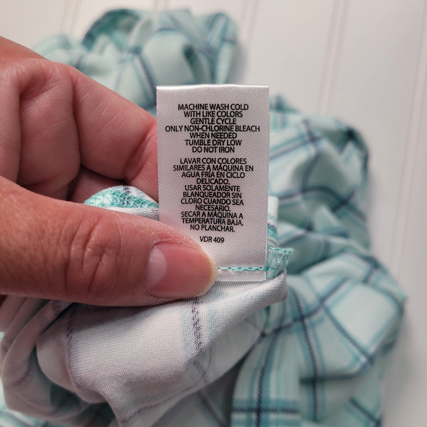 Eddie Bauer Womens Medium Pajama Tank Top Green Gray Plaid Soft Sleepwear Lounge