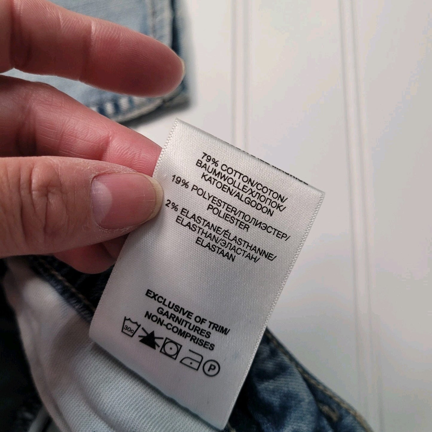 Silver Jeans Womens 4/31 Curvy Slim Straight Leg Light Wash Denim Jeans NWT