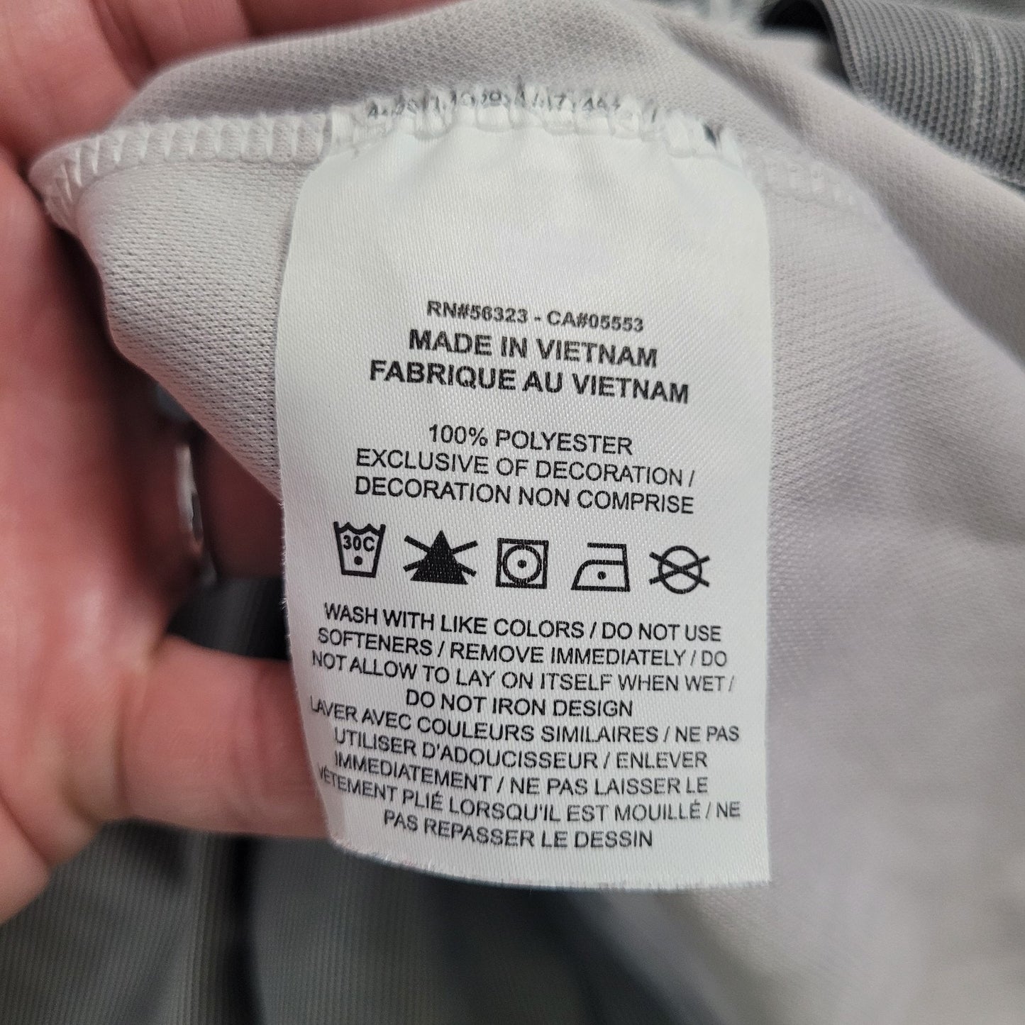 Nike Dri-Fit Mens Large Polo Shirt Gray Hard Rock Hotel Logo Golf Activewear VGU