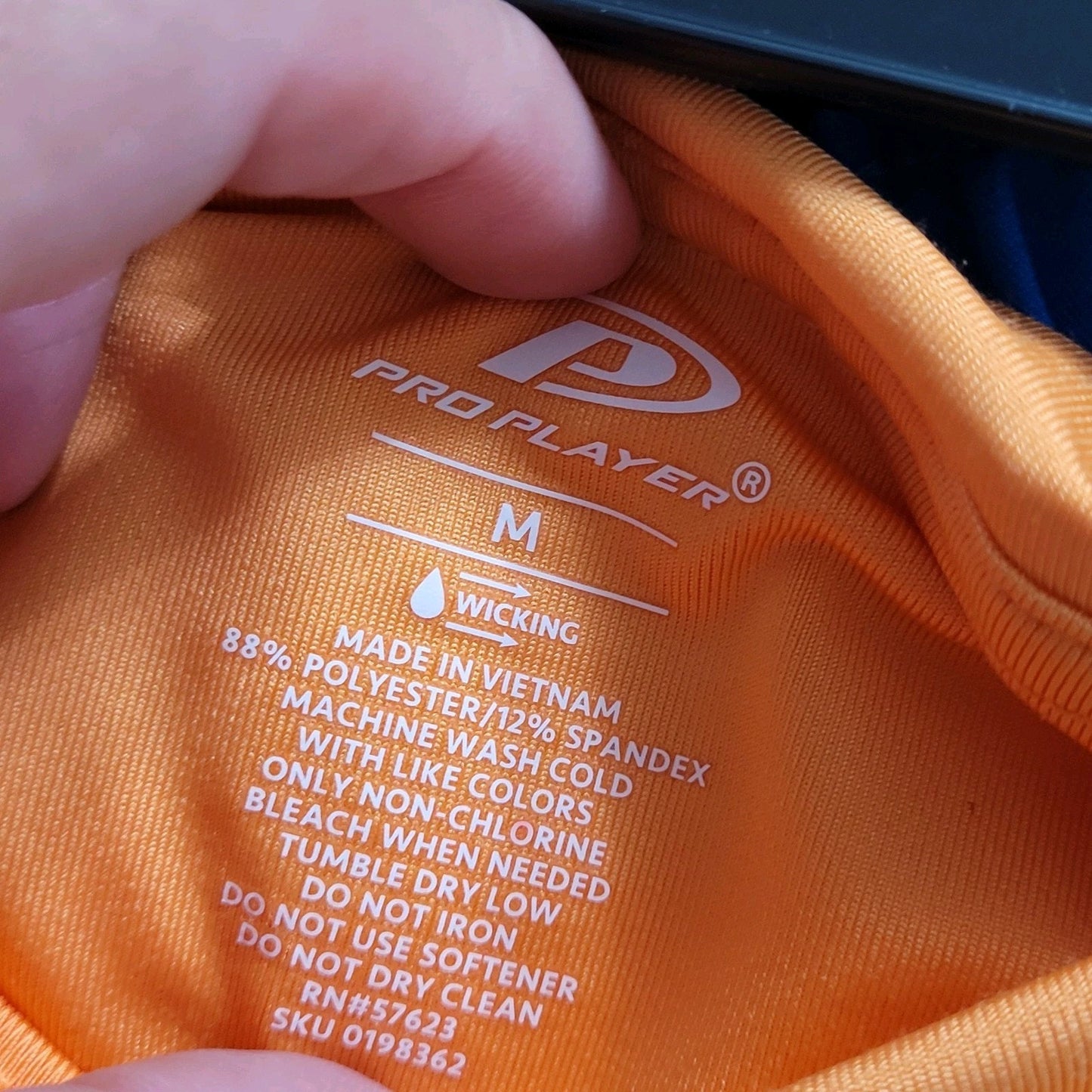 Pro Player Women’s Orange Capri Leggings M & Tank Top L Set Moisture Wicking