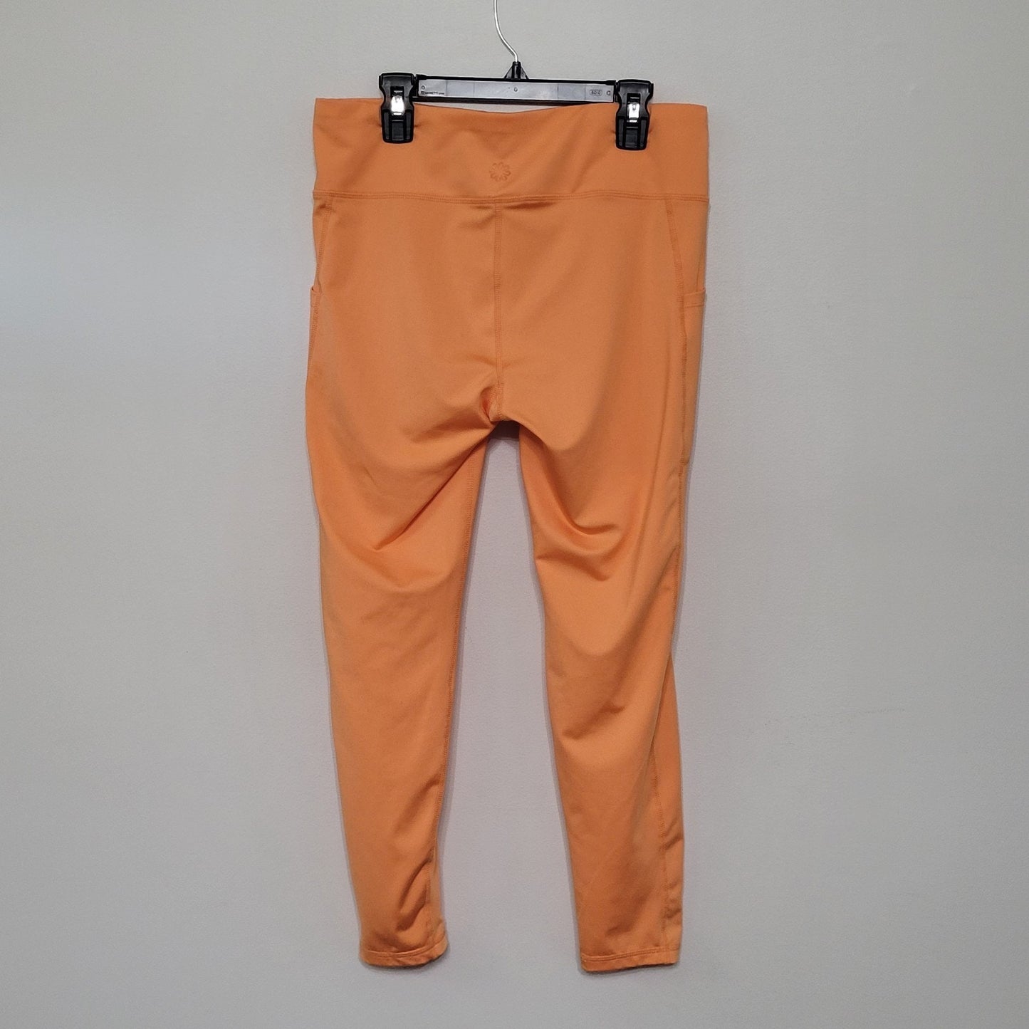 Pro Player Women’s Orange Capri Leggings M & Tank Top L Set Moisture Wicking