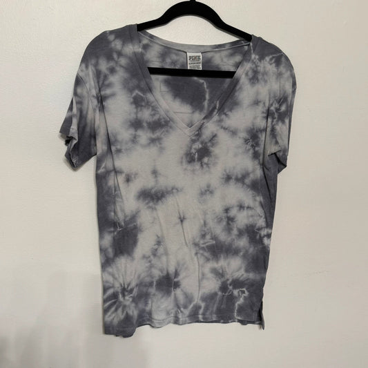 Gray White VS Pink XS Tie Dye T-Shirt