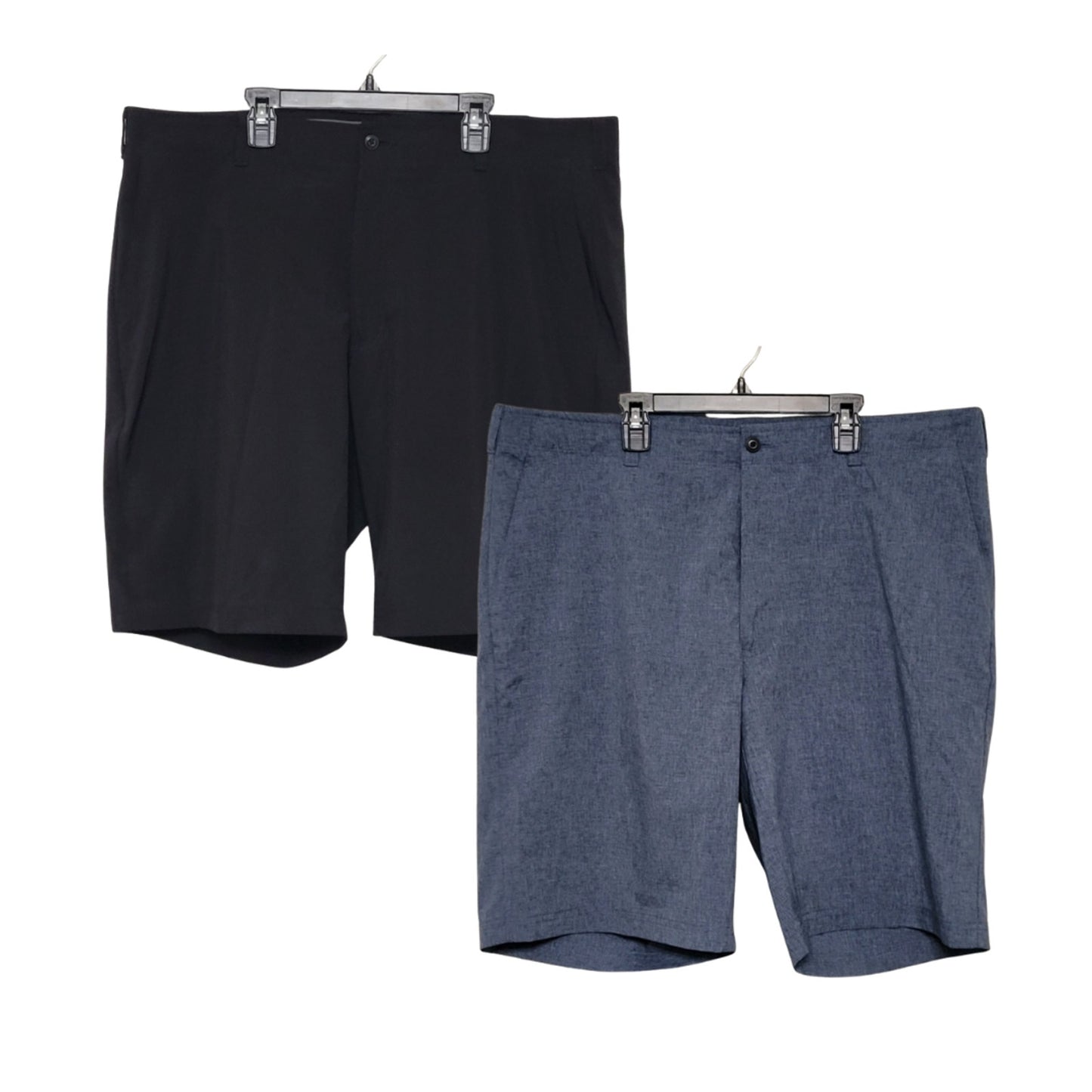 Ben Hogan Men’s 40 Performance Active Shorts Lot of Two Blue & Black NWT + EUC