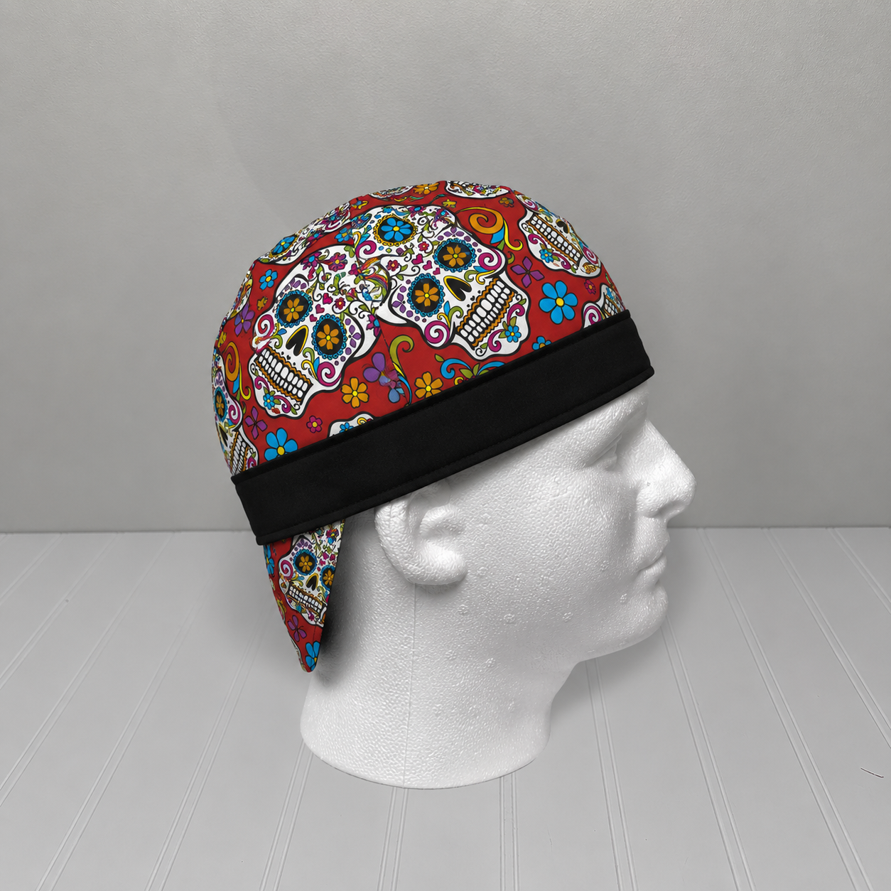 Edgy, Flames & Skulls Pre-Shrunk 100% Cotton Welding Cap