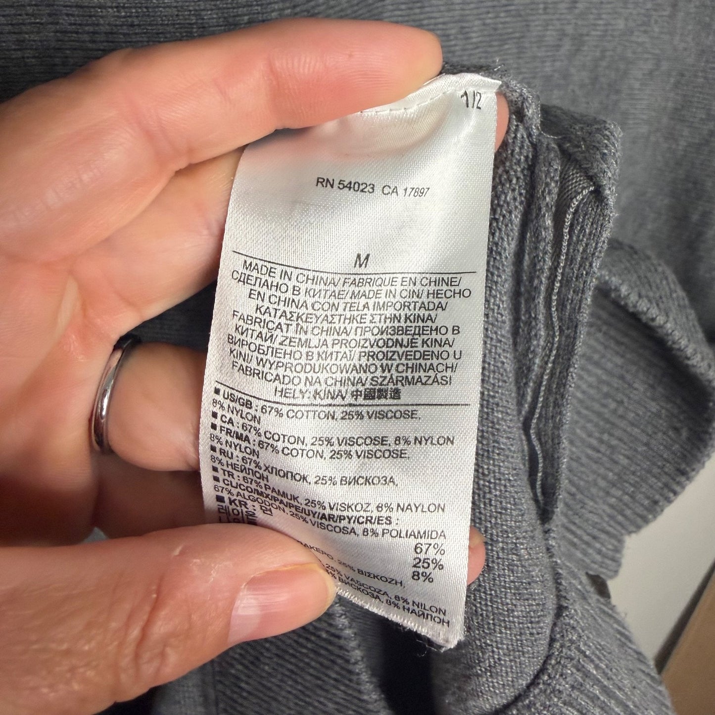 Banana Republic Gray Medium Sweater Mini Dress Retro Y2K Casual