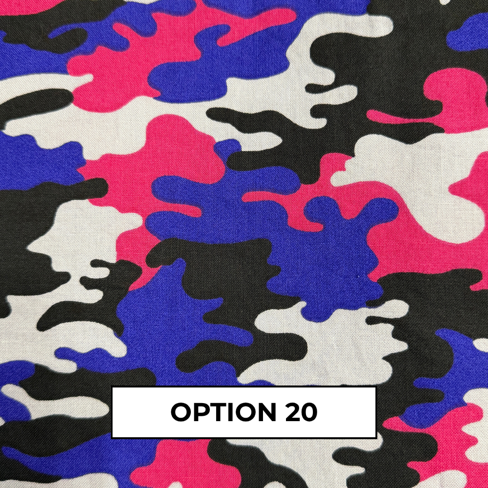 Patriotic Americana Camo Pre-Shrunk 100% Cotton Welding Cap