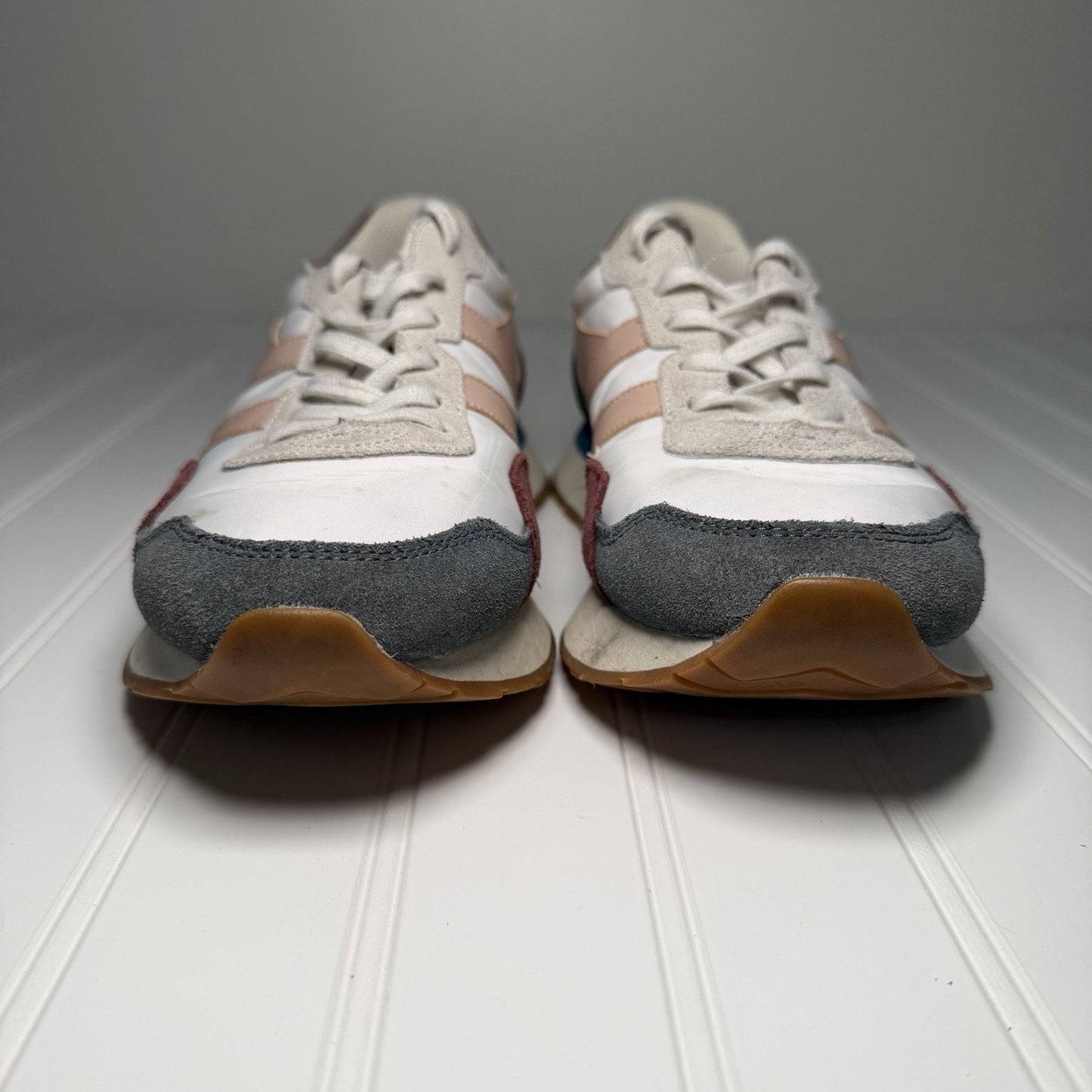 Gola Indiana CLB526 Womens Size 7.5 White Pink Blue Lace Up Sneakers