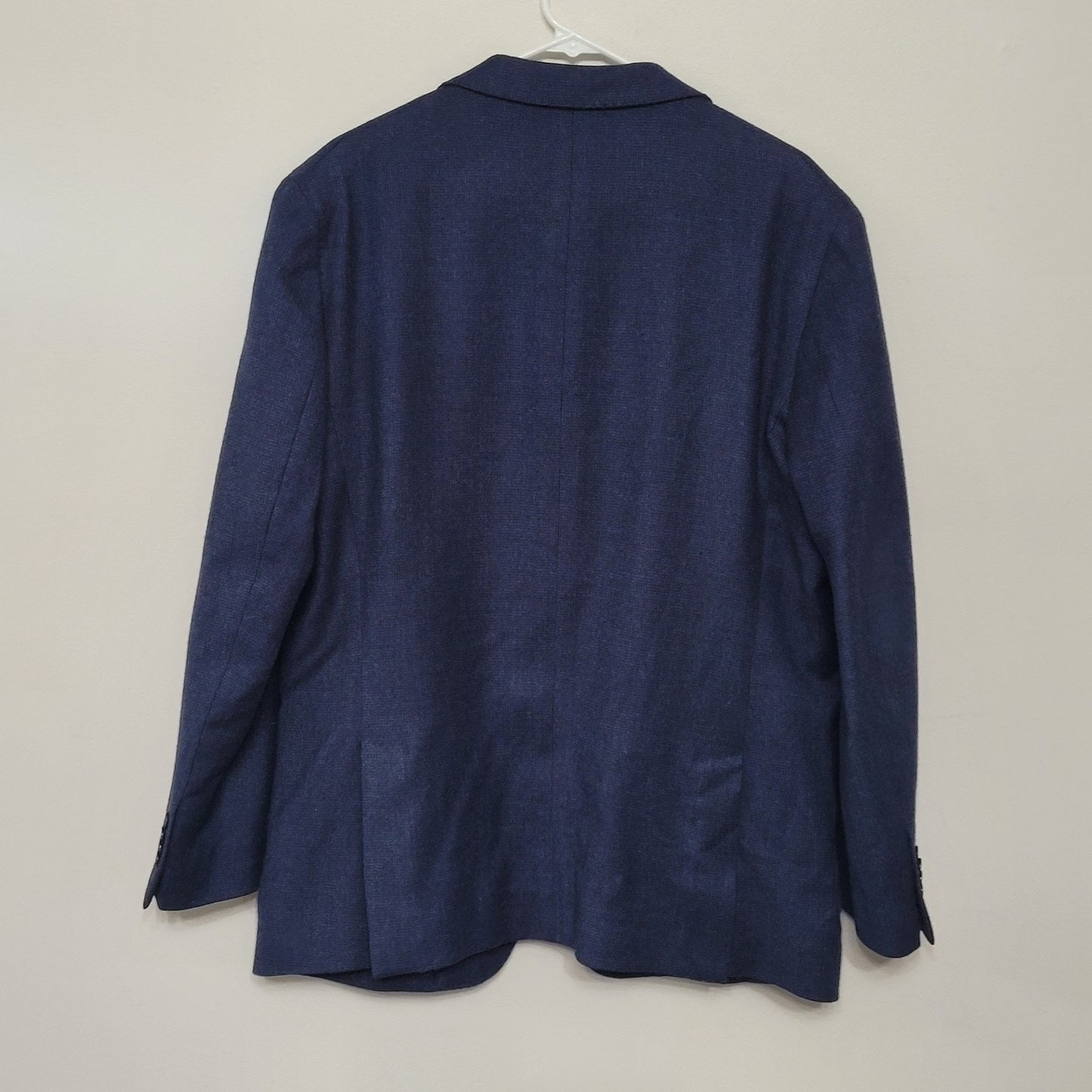 Jos. A. Bank Men’s 44R Navy Wool Sport Coat Blazer Relaxed Tailoring