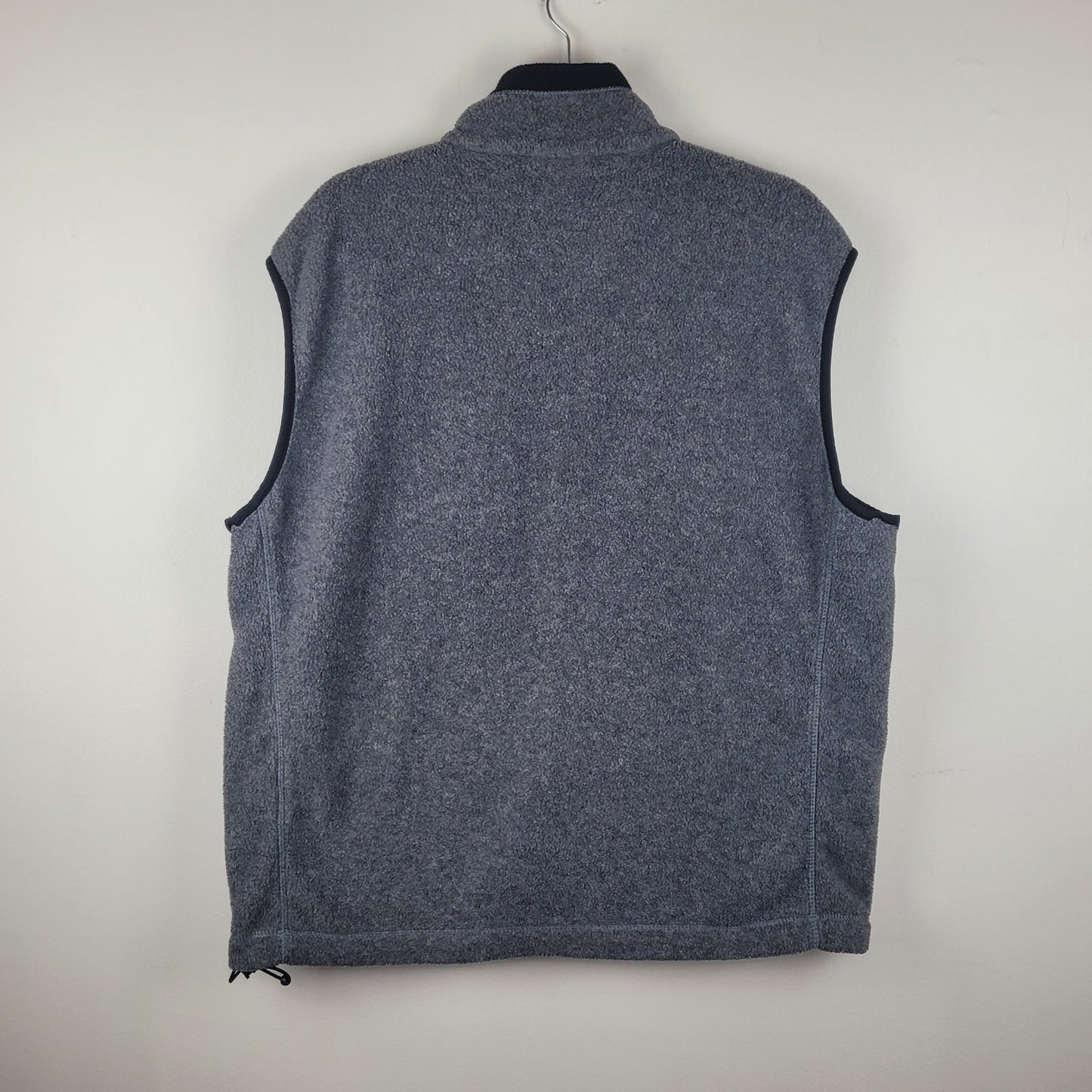 Timberland Mens XL Vest Gray Fleece Polartec Full Zip Outdoor Jacket VGUC