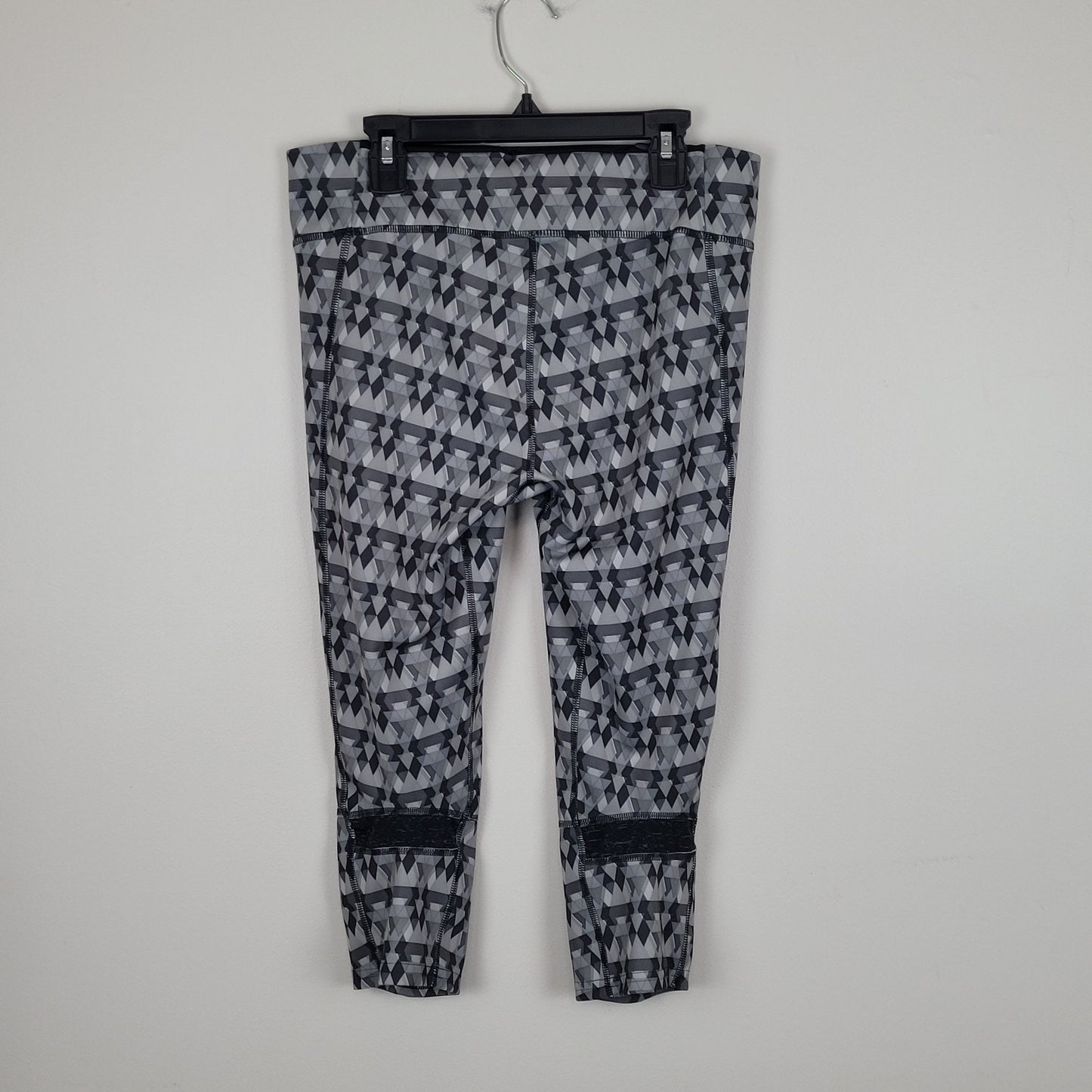 Adidas Womens Medium Supernova 3/4 Leggings Geometric Print Activewear AJ4065