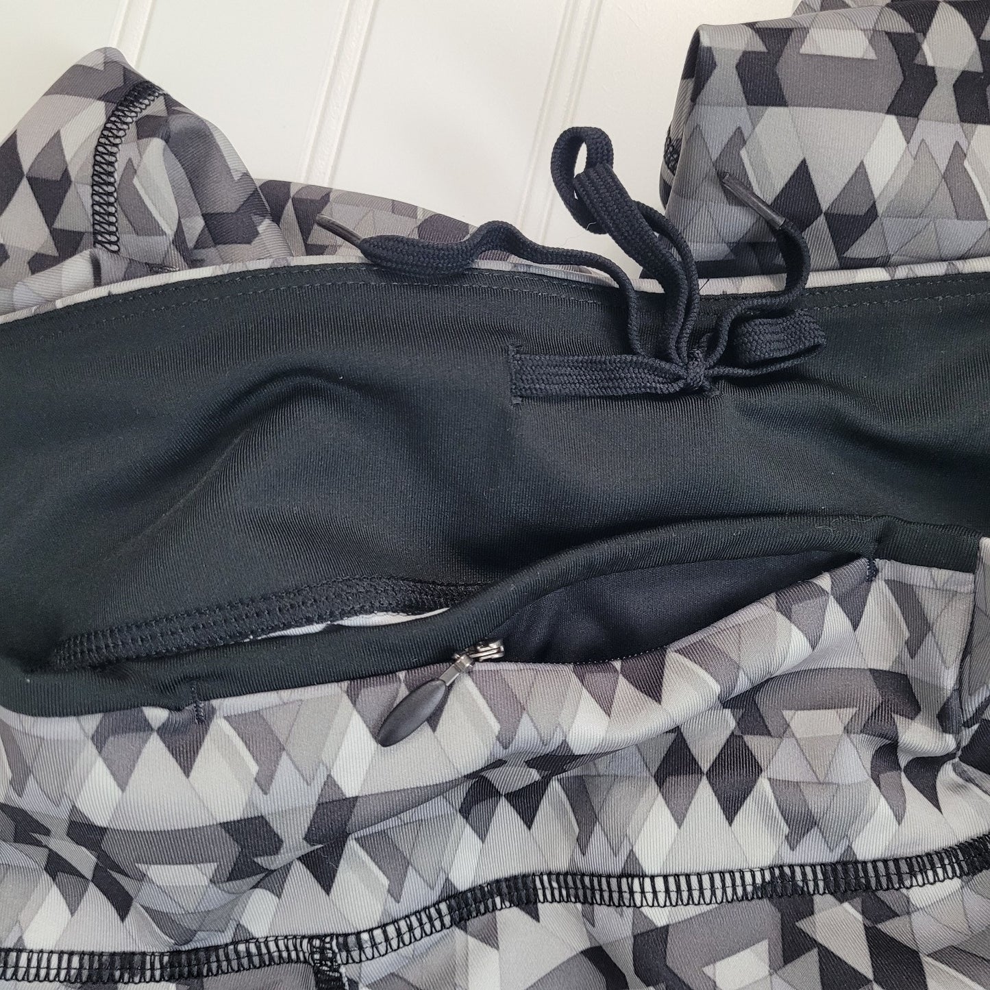 Adidas Womens Medium Supernova 3/4 Leggings Geometric Print Activewear AJ4065