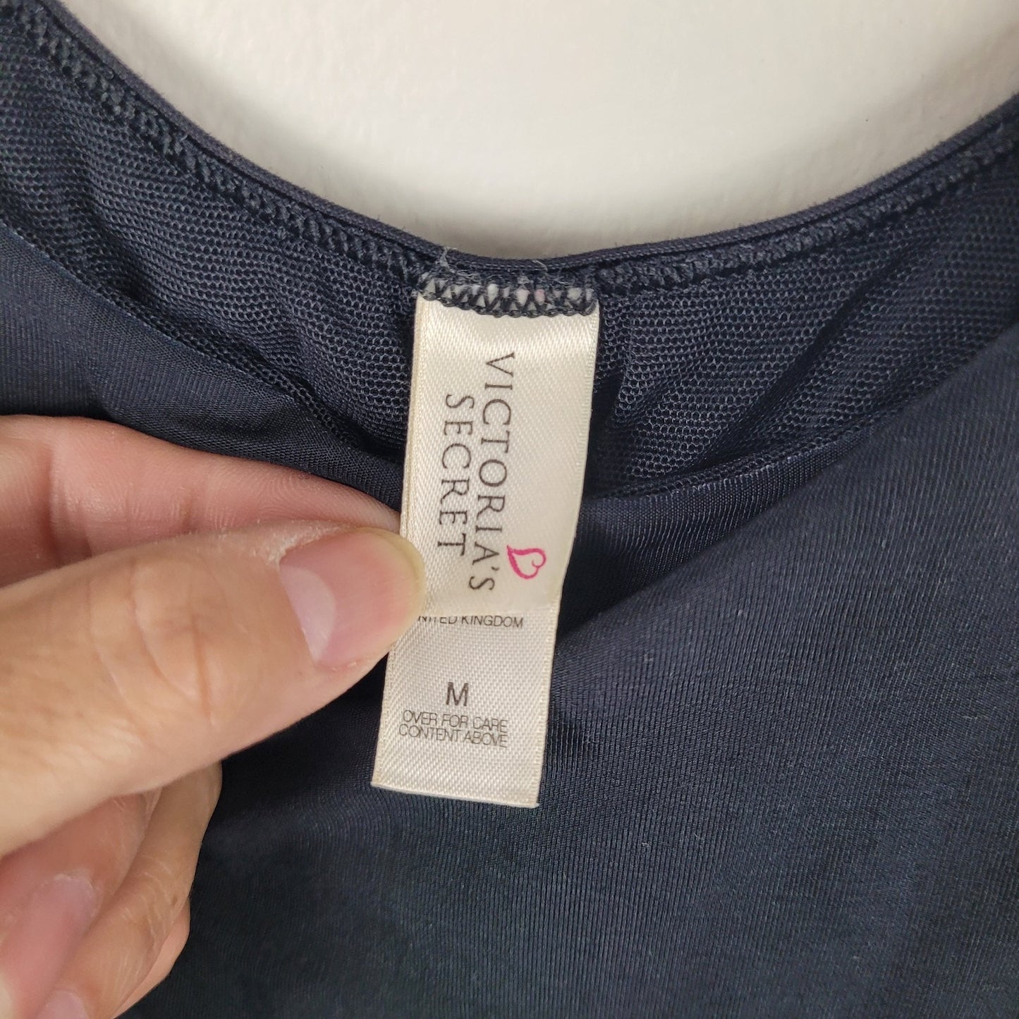 90s Victoria’s Secret Slip Dress Black Spaghetti Strap Minimalist Nightgown Y2K