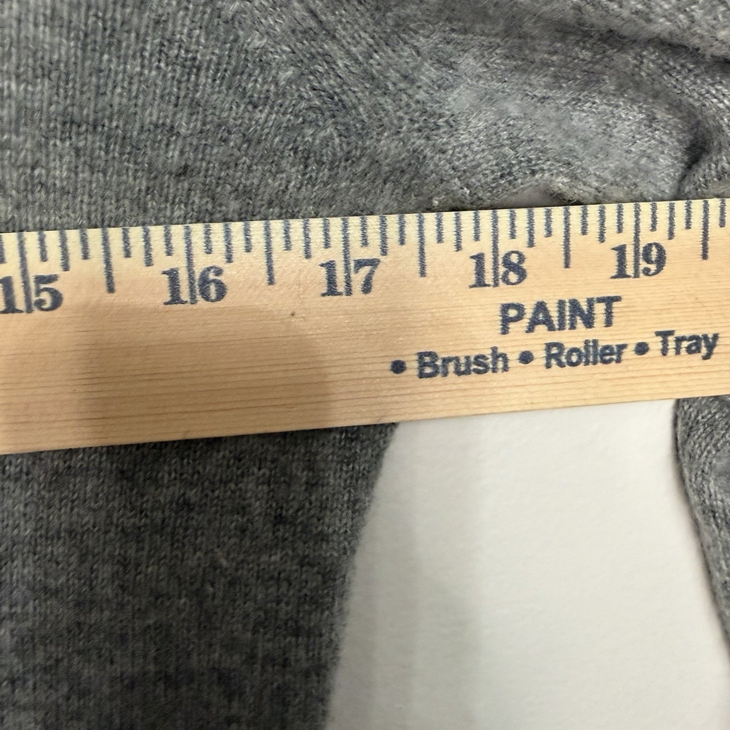 J.Crew Women’s M 100% Cashmere Vintage Gray Turtleneck Luxe Knit Sweater Classic