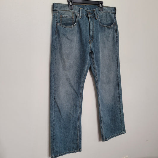 Levis 559 Red Tab Relaxed Fit Straight Cut 5 Pocket Denim Jeans Men Size 34x30