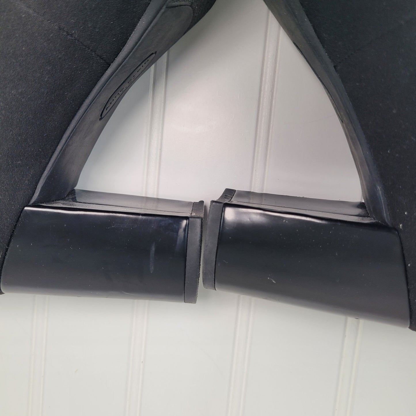 Anne Klein Carole Womens 8.5 Black Block Heel Pumps Round Toe Classic Office