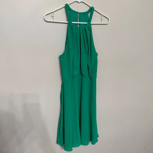 Green Express Formal Wedding Halter Dress Size 10