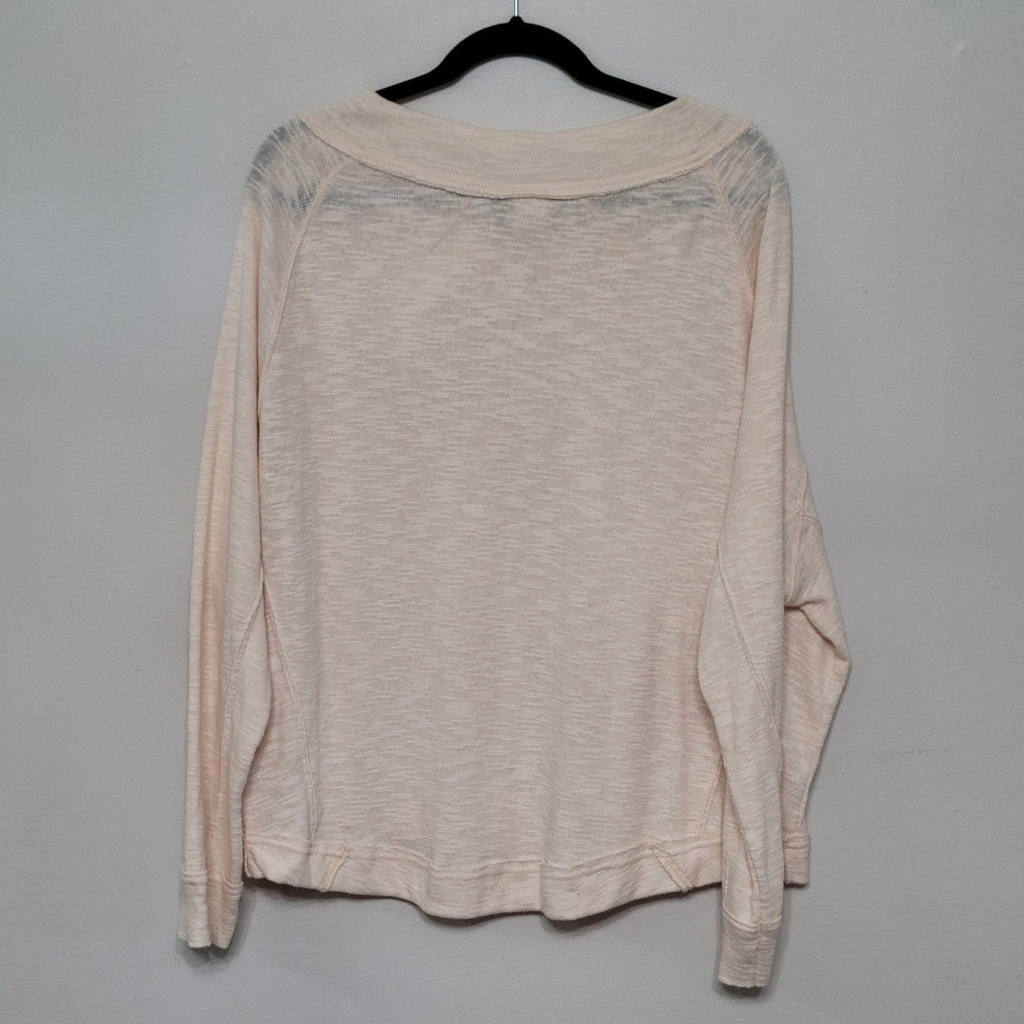 Free People We The Free Don't Forget Me Top Medium Cream Button Detail