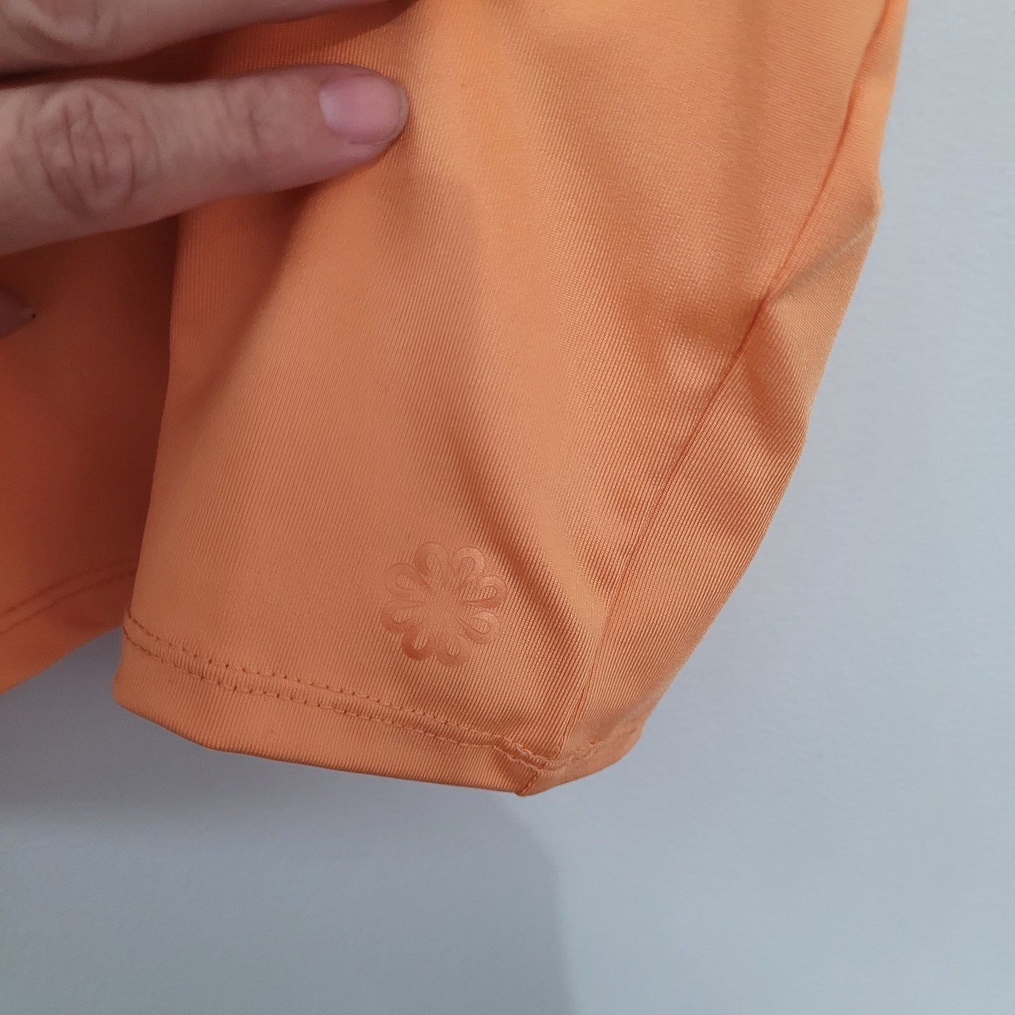 Pro Player Women’s Orange Capri Leggings M & Tank Top L Set Moisture Wicking