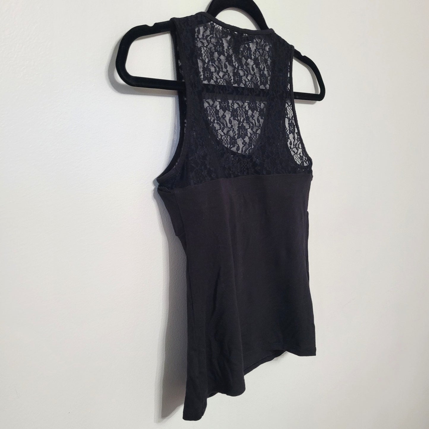 Victoria’s Secret Women’s Small Black Lace Bustier Tank Top EUC