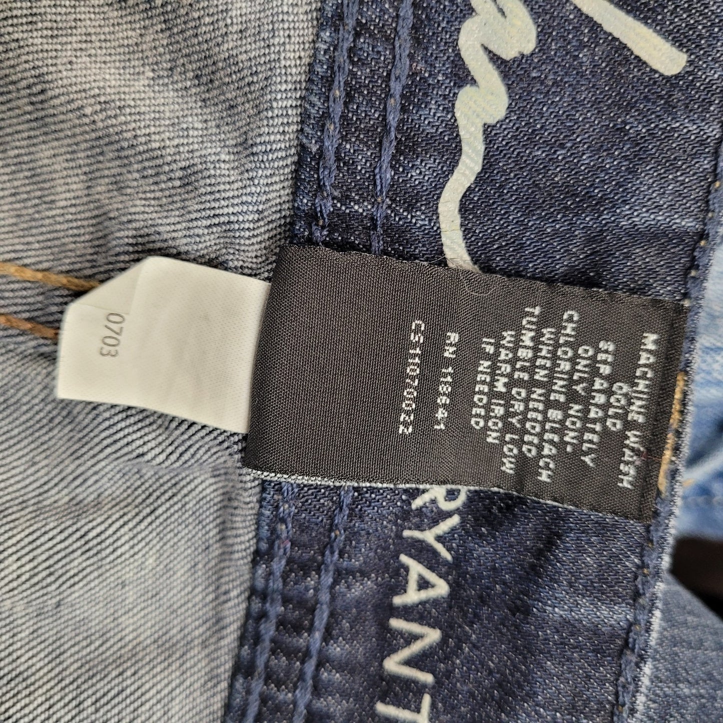 Lane Bryant Womens 18 Capri Jeans Blue Denim Genius Fit Stretch Cropped Pants