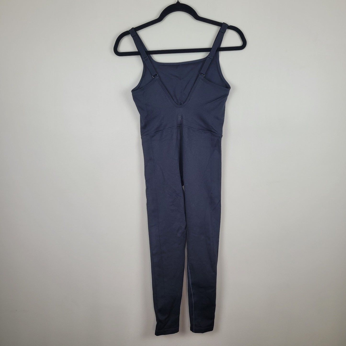 All In Motion Womens Small Black Skinny Jumpsuit Yoga Workout Moisture Wicking