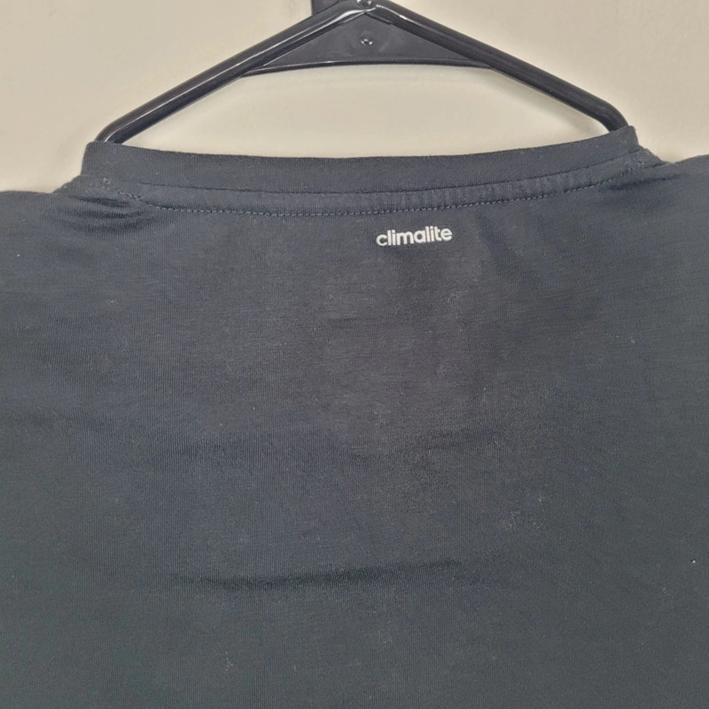 Adidas XS Climalite Black V-Neck T-Shirt