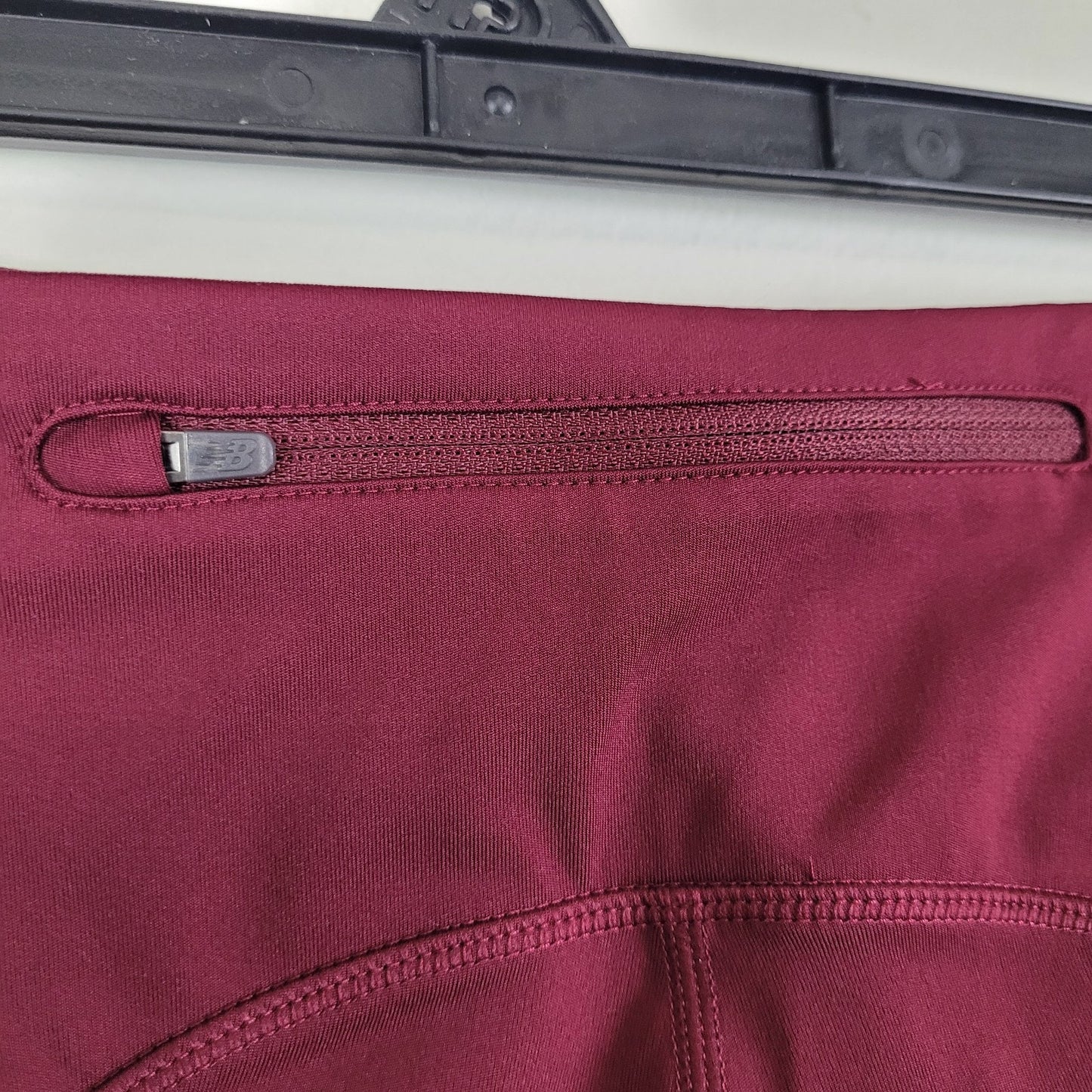 New Balance Womens XS Maroon NB Dry Performance Fitted Running Shorts