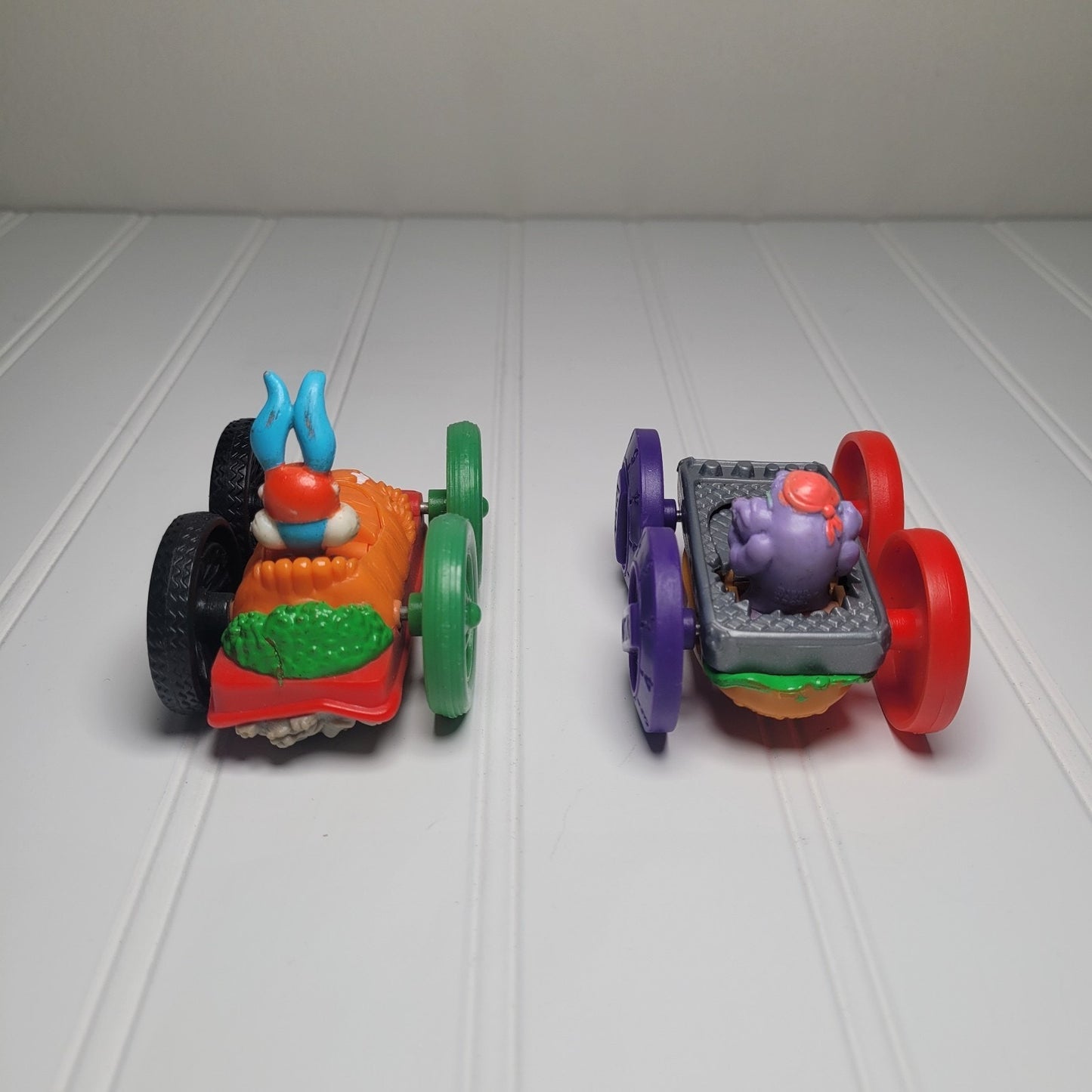 Vintage 1990s Tiny Toons Flip Cars Lot of 2 McDonald’s Happy Meal Toys GUC
