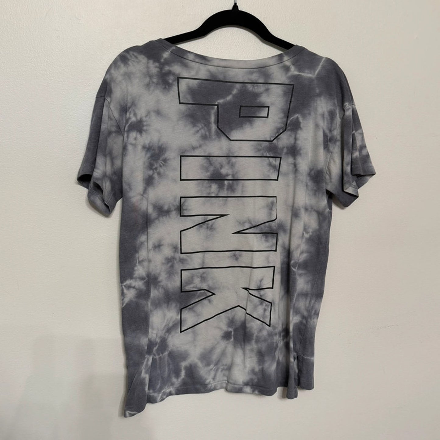 Gray White VS Pink XS Tie Dye T-Shirt