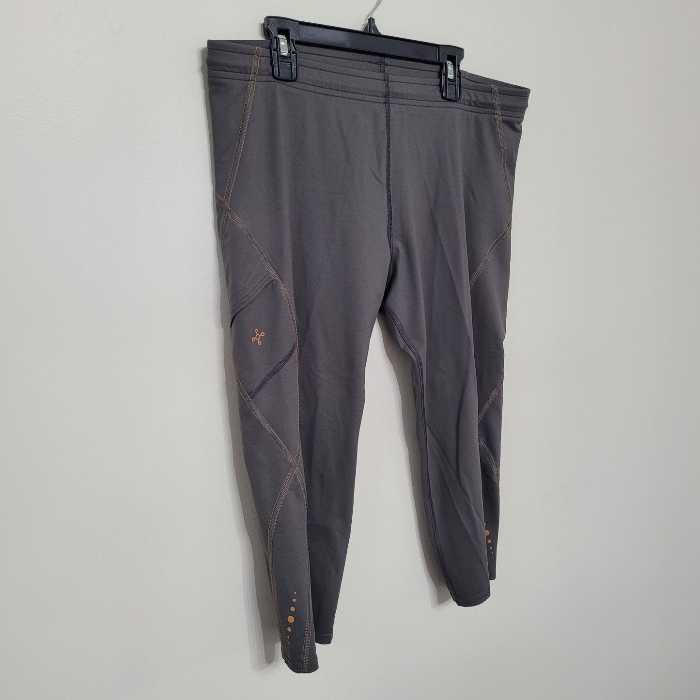 Tommie Copper Women’s XL Gray Velocity Performance Leggings Cool Copper