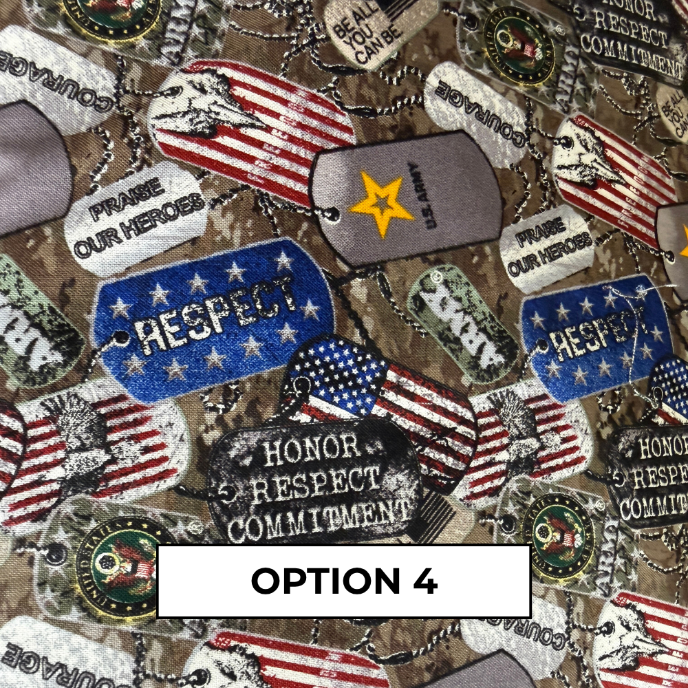 Patriotic Americana Camo Pre-Shrunk 100% Cotton Welding Cap