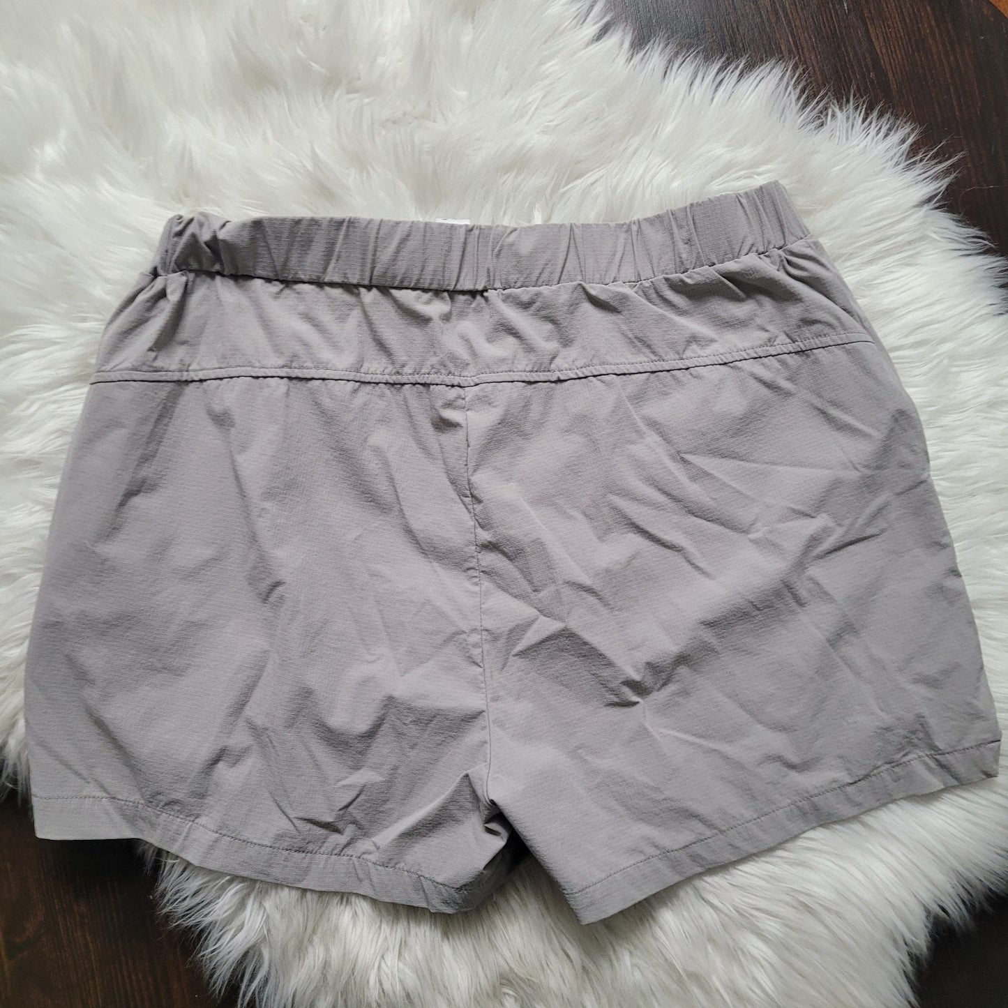 ODODOS Women’s L Shorts Lot of 3 Gray Blue Black Stretch Pocket Golf Gym EUC