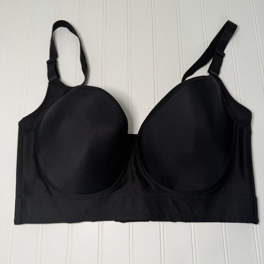 Unbranded Bra Size 42/95F Black Wide Back Band Padded Underwire