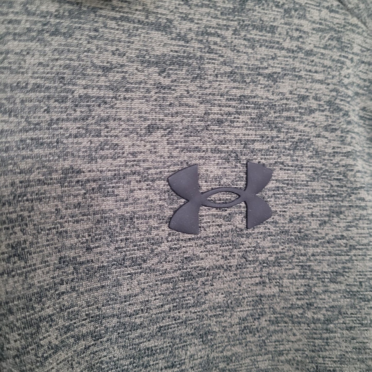 Under Armour Men’s Small Olive Green 1/4 Zip Pullover Long Sleeve UA Logo EUC