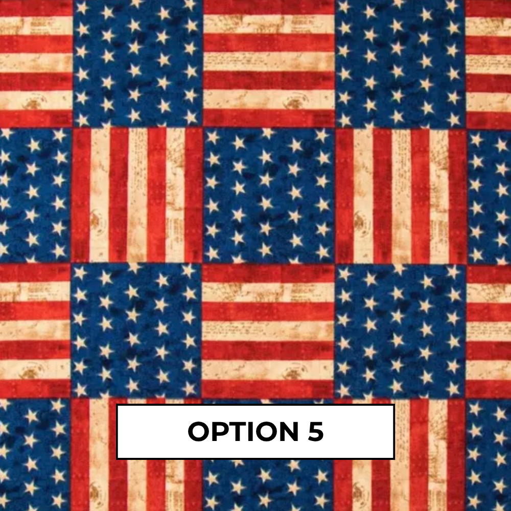 Patriotic Americana Camo Pre-Shrunk 100% Cotton Welding Cap