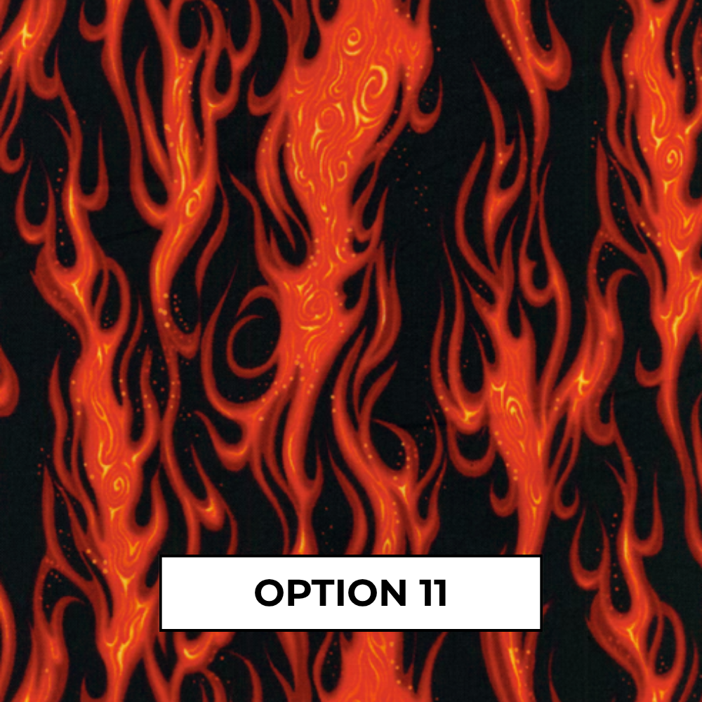 Edgy, Flames & Skulls Pre-Shrunk 100% Cotton Welding Cap
