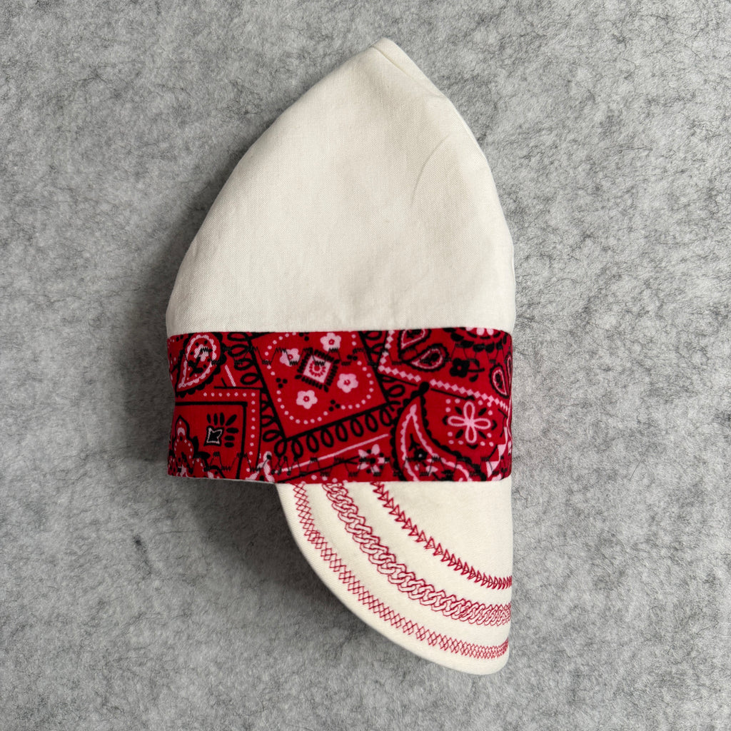 Solid Color Decorative Paisley Pre-Shrunk 100% Cotton Welding Cap