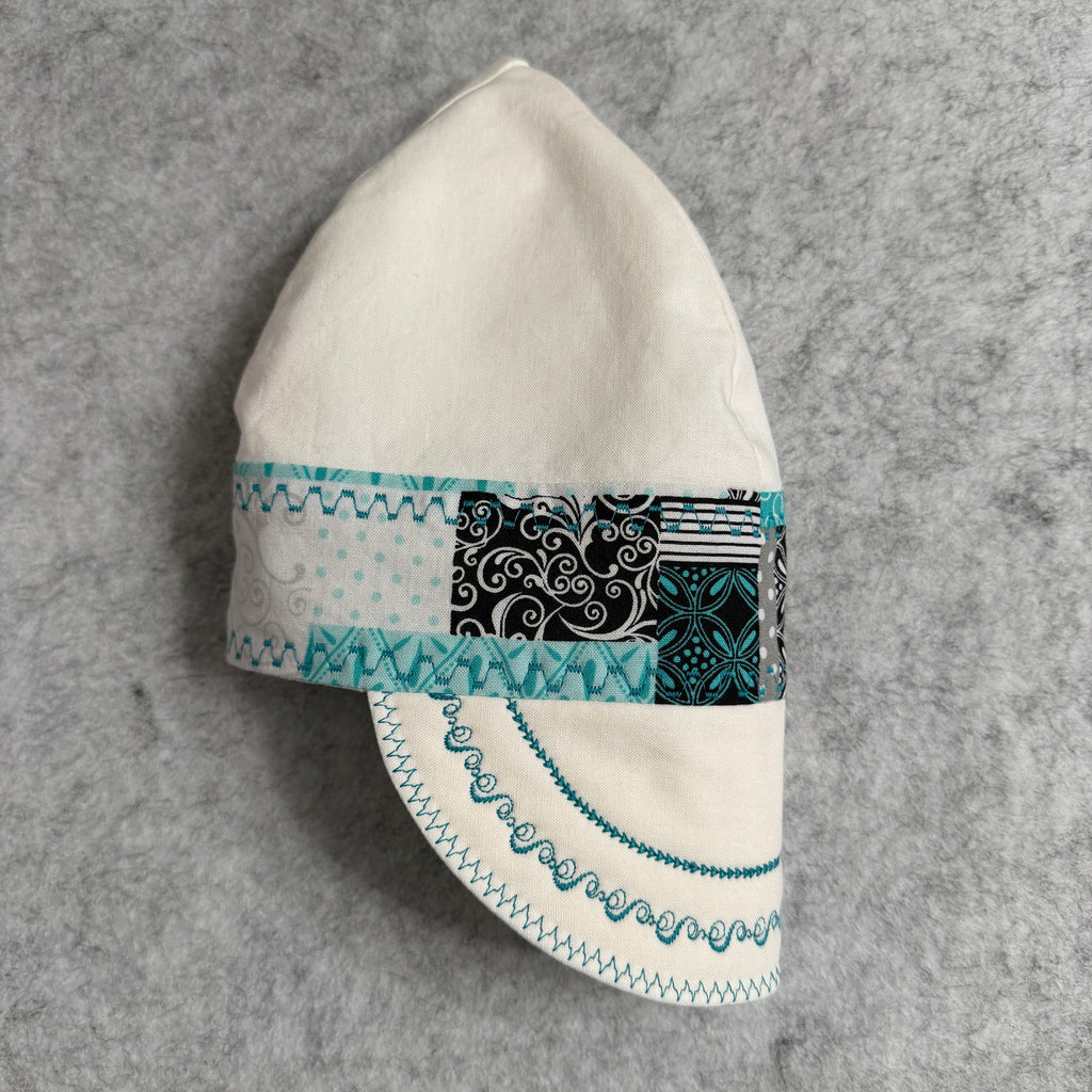 Solid Color Decorative Paisley Pre-Shrunk 100% Cotton Welding Cap