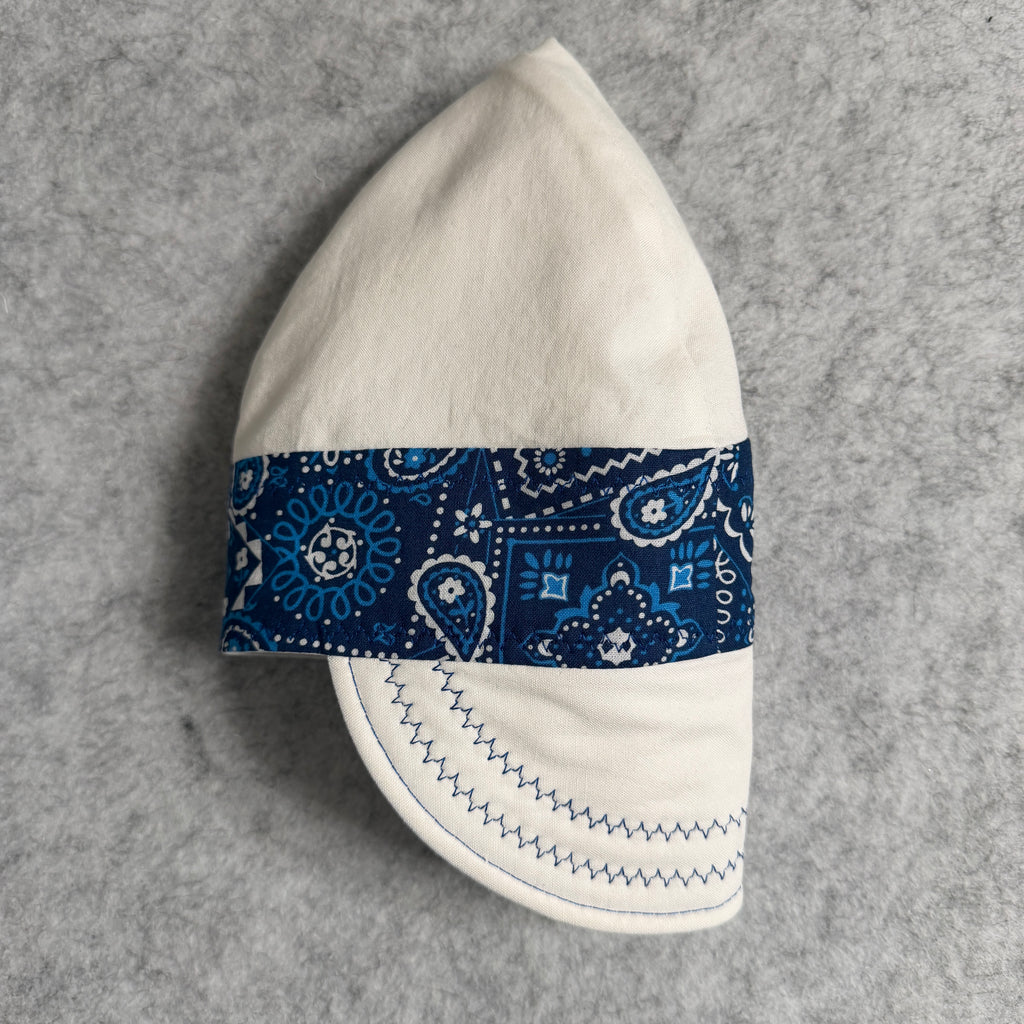 Solid Color Decorative Paisley Pre-Shrunk 100% Cotton Welding Cap