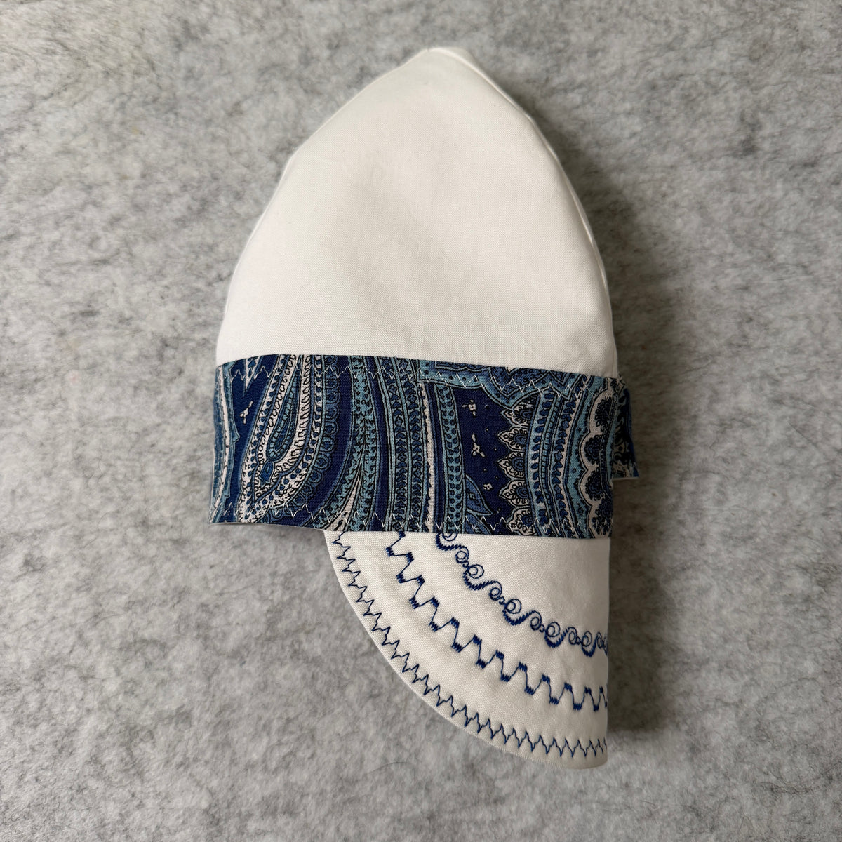 Solid Color Decorative Paisley Pre-Shrunk 100% Cotton Welding Cap