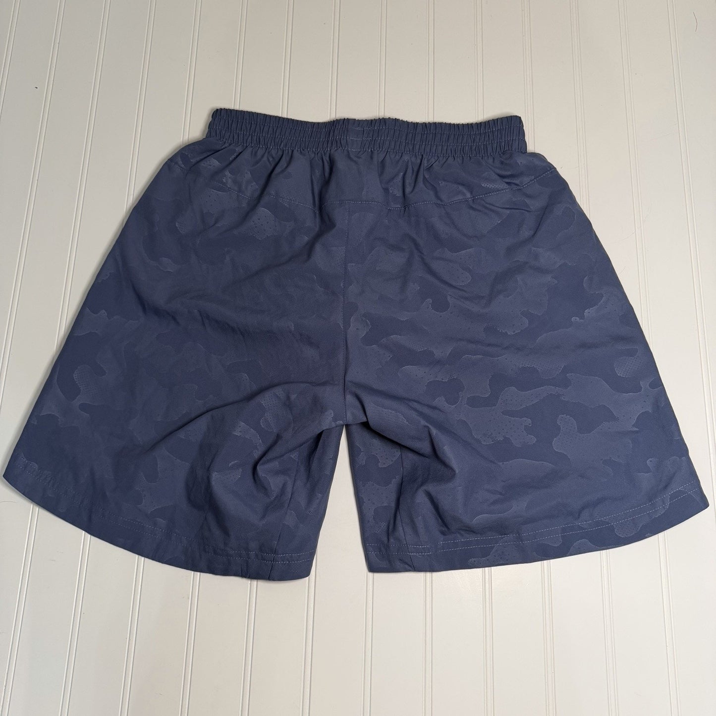 adidas Men’s S Run It Camo Shorts Blue 5” Running Athletic Training
