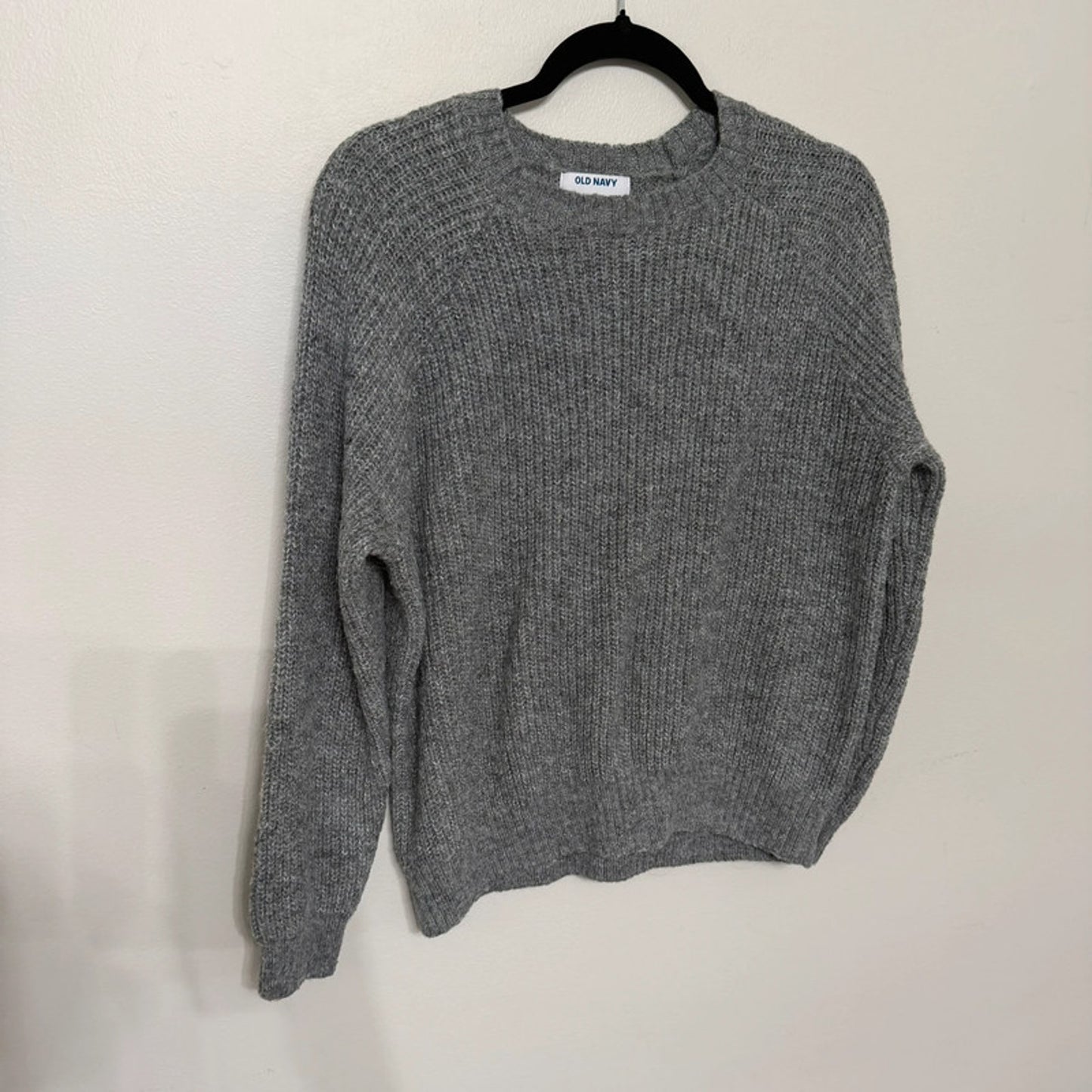 Gray Old Navy Knit XS Cute Capsule Sweater