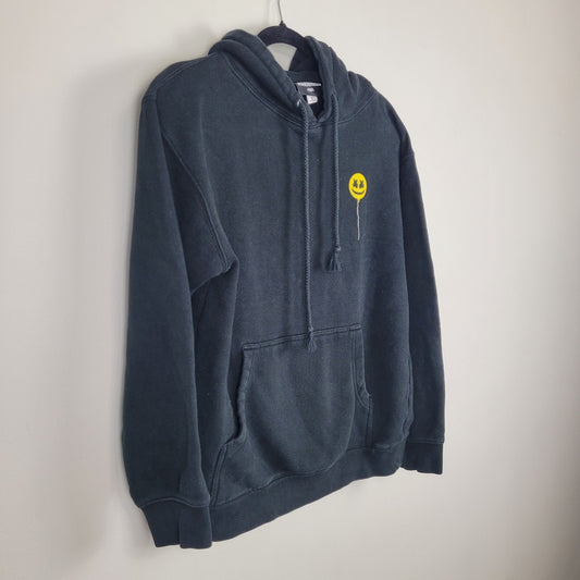 Mellogang Marshmello Hoodie Black Yellow Smiley Face Band Tee Unisex Size M