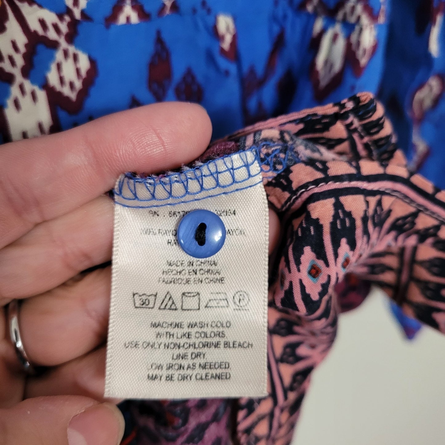 Anthropologie Maeve Woodland Walk Blouse Women's Size 2