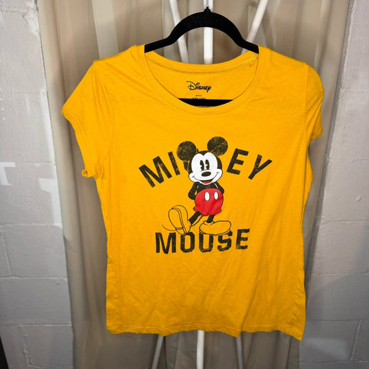 Disney Parks Yellow XXL Mickey Mouse Short Sleeve T-Shirt