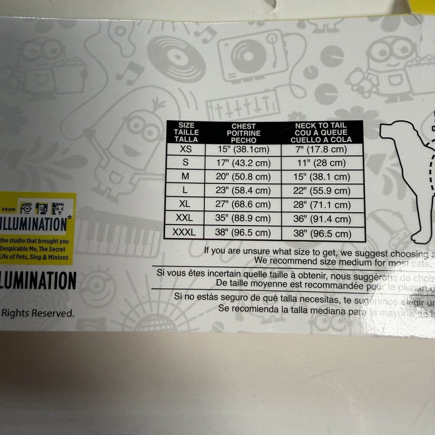 Despicable Me: Minion Bob Pet Costume - Same Day Shipping