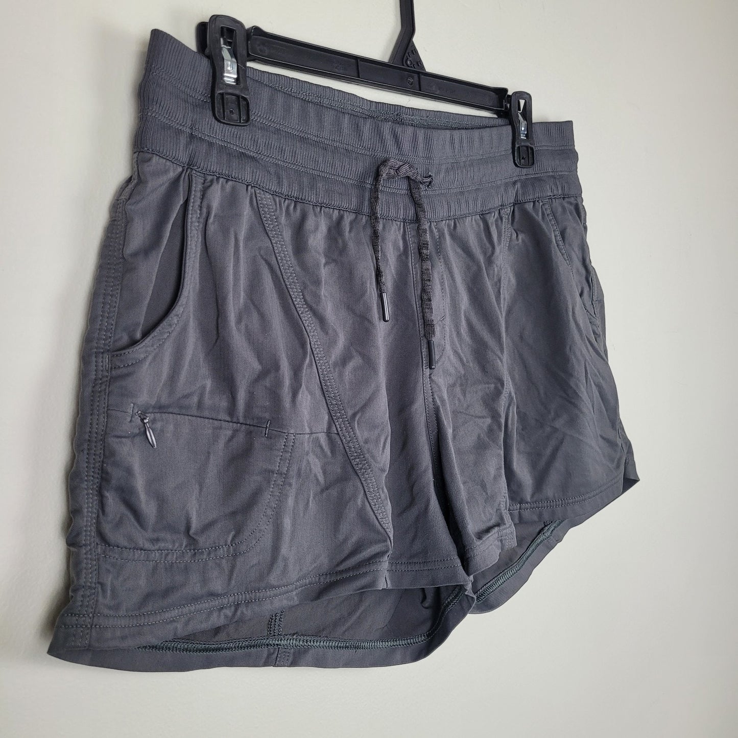 The North Face Womens XL Athletic Shorts Gray Running Gym Fitness Hiking